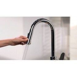 Hansgrohe Hansgrohe Focus M41 - Spültisch Einhebelmischer 240 mit ausziehbarer Geschirrbrause, Edelstahl 31815800