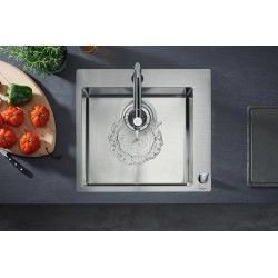 Hansgrohe Abwäschen - Küchenset - Spültisch + Spültischarmatur C71-F450-06, Edelstahl 43201800