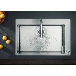 Hansgrohe Abwäschen - Küchenset - Spültisch + Spültischarmatur C71-F660-08, Edelstahl 43202800