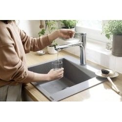 Hansgrohe S510-F450 Einbauspülbecken  Abwäschen Graphitschwarz 43312170