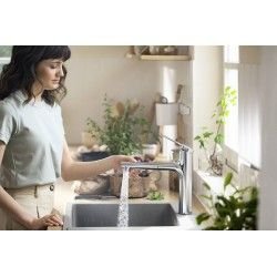 Hansgrohe S510-F450 Einbauspülbecken  Abwäschen Graphitschwarz 43312170