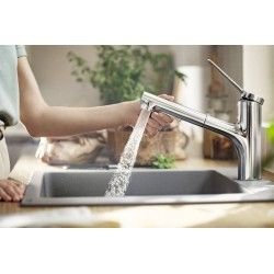 Hansgrohe S510-F450 Einbauspülbecken  Abwäschen Steingrau 43312290