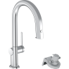 Hansgrohe HG Aquitrra M91 Wasserhahn mit Filter, S.210, AZA, 1jet, Chrom, 76803000