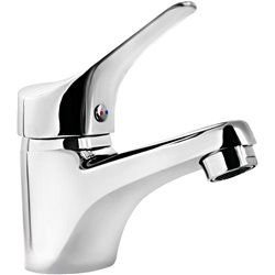 Wasserhahn Bad-Deante Joko Badezimmer Waschbeckenarmaturen BOJ_020M mit schwenkbarem Auslauf und Luftsprudler