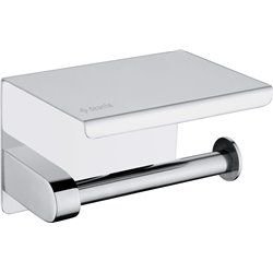 Zubehör-Deante Round Badezimmer Zubehör Toilettenpapierhalter - Mit Ablage (ADR_0221)