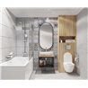 Deante Badezimmer Möbel Hängende Badezimmerkonsolen - 60x50 cm CSW_X60A