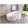 Deante Alpinia Badewannen Acryl-Badewanne, freistehend, oval - 150 cm KDU_015W