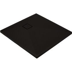 Zubehör-Deante Correo Badezimmer quadratische Granit-Duschtasse, 90x90 cm - KQR_N41B