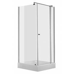 Eck-Duschkabinen-Deante Cubic Badezimmer Duschkabinen Quadratische und rechteckige Quadratt-duschkabine, 80x80 cm