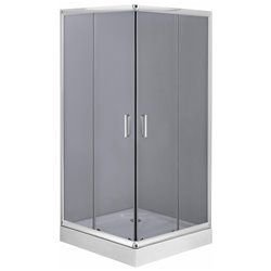 Eck-Duschkabinen-Deante Funkia Badezimmer Duschkabinen Quadratische und rechteckige Duschkabine, 80x80 cm KYC_442K