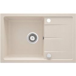 Küchenspülen & Spülbecken-Deante Leda GranitSpüle - 1-Becken mit Abtropffläche für 50 cm Schrank - ZRD_5113
