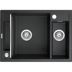 Küchenspülen & Spülbecken-Deante Magnetic GranitSpülen 1,5-Becken - Granitspüle mit Magnetfunktion, 1,5 Becken, Modell ZRM_G503