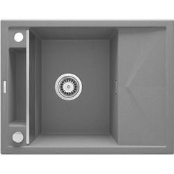 Küchenspülen & Spülbecken-Deante Magnetic Granit-Einbauspüle mit einem Becken und Abtropffläche