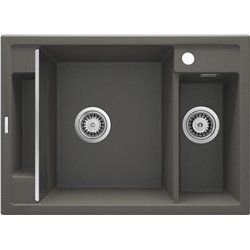 Küchenspülen & Spülbecken-Deante Magnetic GranitSpüle - Magnetic-Technologie - 1,5-Becken - ZRM_T503