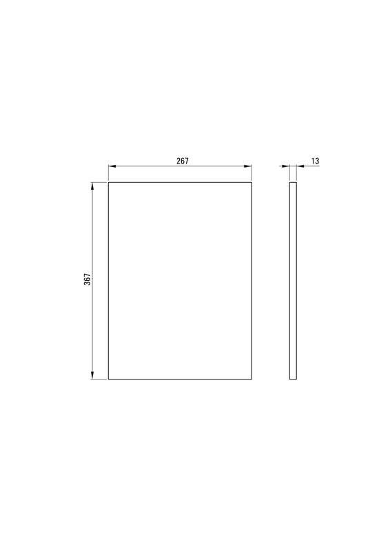 Detail-Deante Correo Badezimmer Möbel Steinablage für Konsolen und Sockel - Modularsystem CBL_3