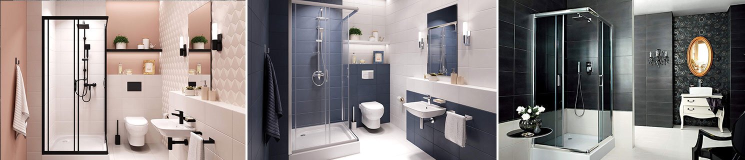 Schiebetüren für Duschen | Moderne Design